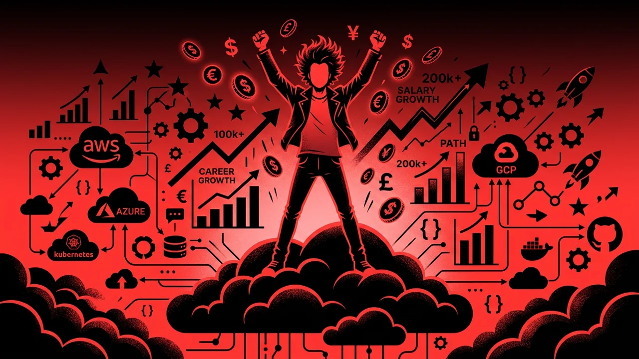 Cloud developer salary statistics for AWS, Azure, and GCP in 2026