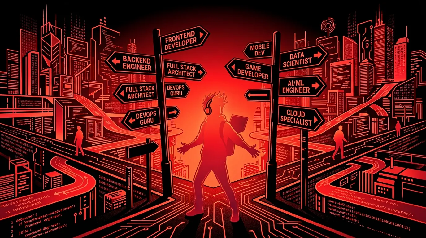 Developer planning their career path with clear milestones and growth targets