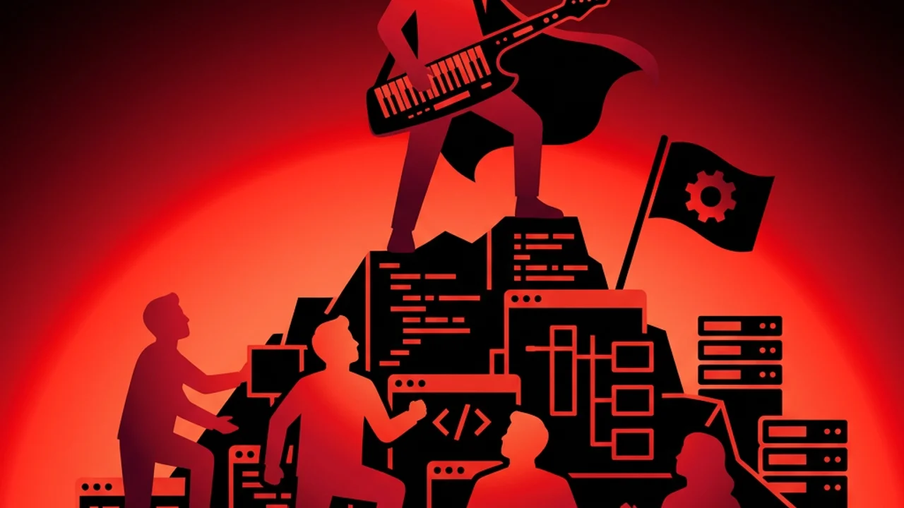 Senior developer roadmap and career progression concept