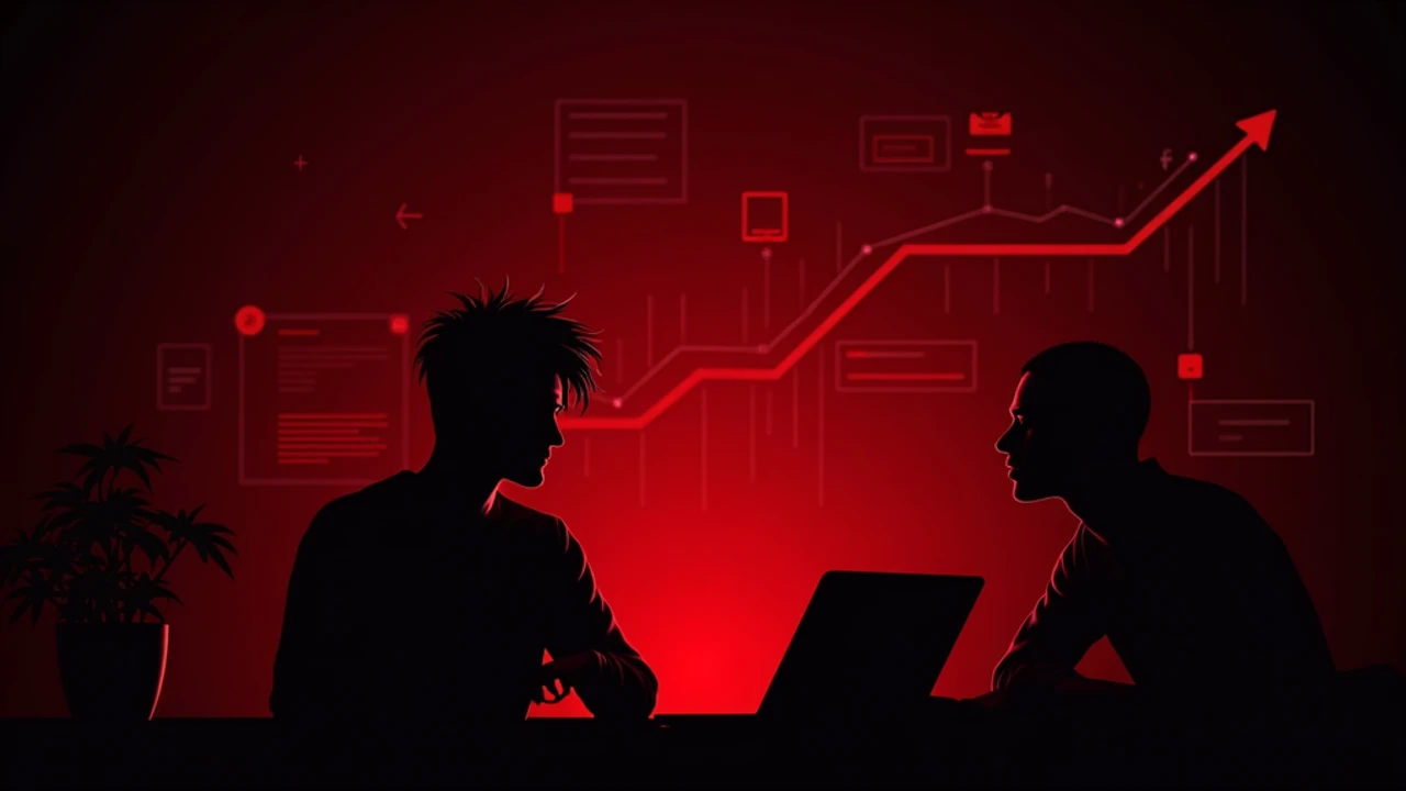 Rockstar developer connecting with a mentor while mapping out a career path