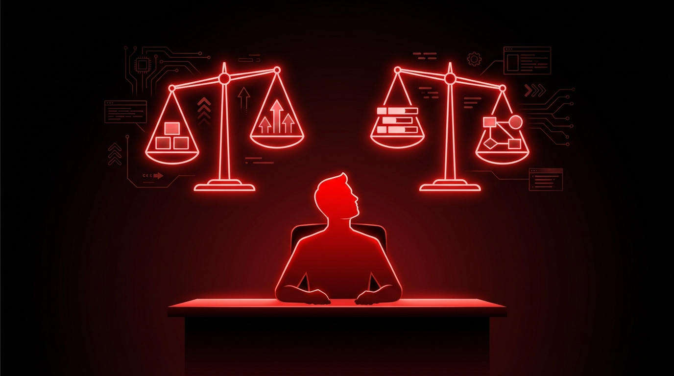 Developer researching salary data