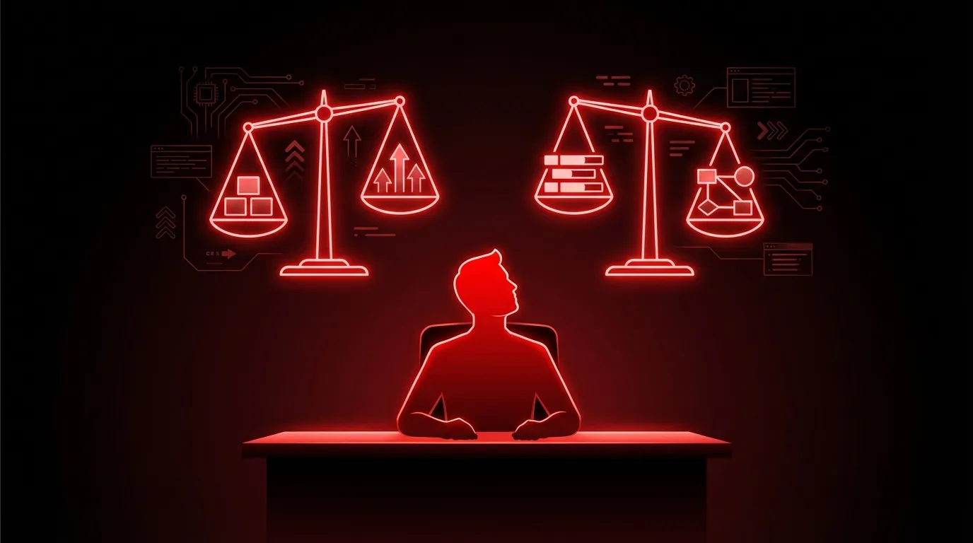 Developer researching salary data