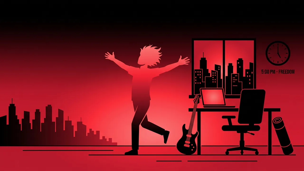 Rockstar developer balancing code and life with confidence